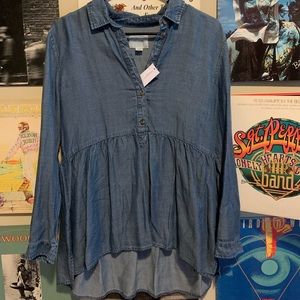 Denim Blouse